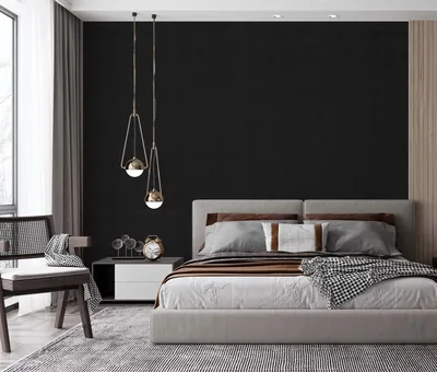 Black wallpaper elegance and refinement