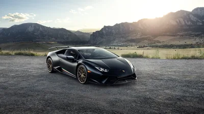 Desktop wallpaper Black Car, Lamborghini Huracán Performanté, Vehicles, Car, Lamborghi