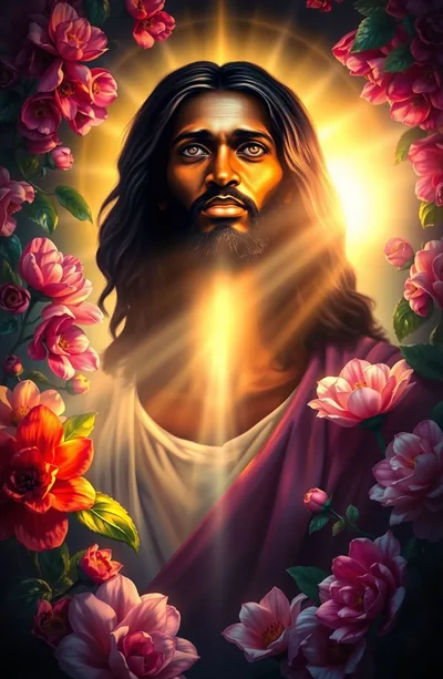 HD Black Jesus Background