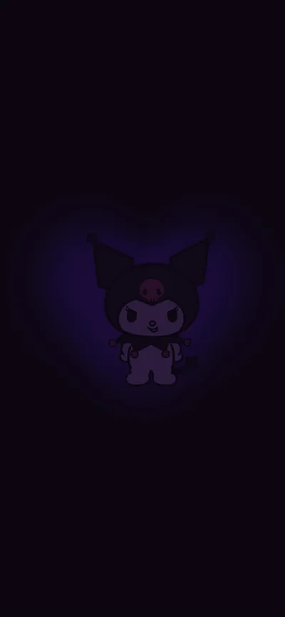 Kuromi Cute Dark Theme Wallpapers Cute Sanrio Wallpapers HD