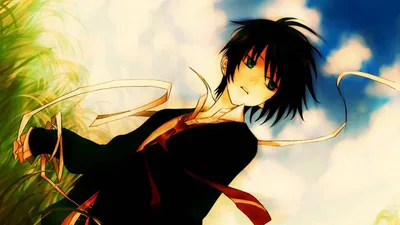 Anime Boys With Black Hair Wallpaper