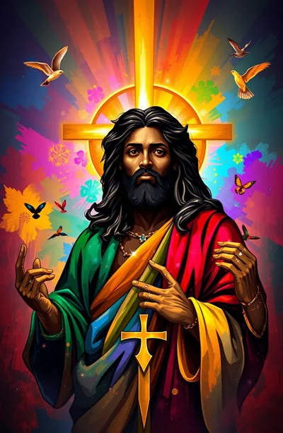 Black Jesus Wallpaper HD