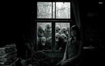 Gas Mask Cool Background Wallpaper