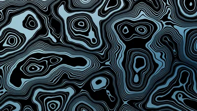 Black Topo HD Wallpaper
