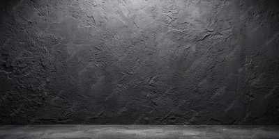Modern Dark Black Cement Wall Studio Background for Versatile Design