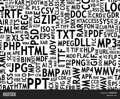 Graphic Design Black And White Words