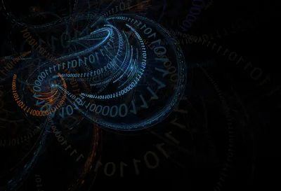 Binary Code Abstract Wallpaper, HD Abstract Wallpapers, 4k Wallpapers