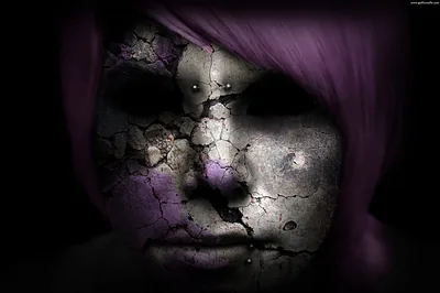 Dark Face HD Background Wallpaper