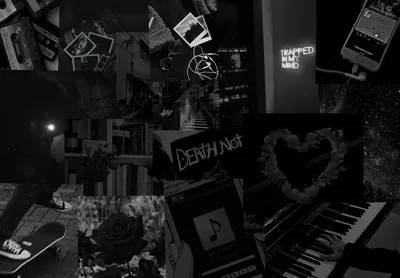 Aesthetic Black Wallpaper