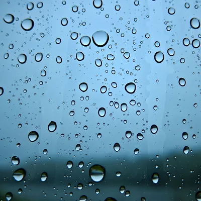 wallpaper glass, drops, water, blue, dark ipad pro
