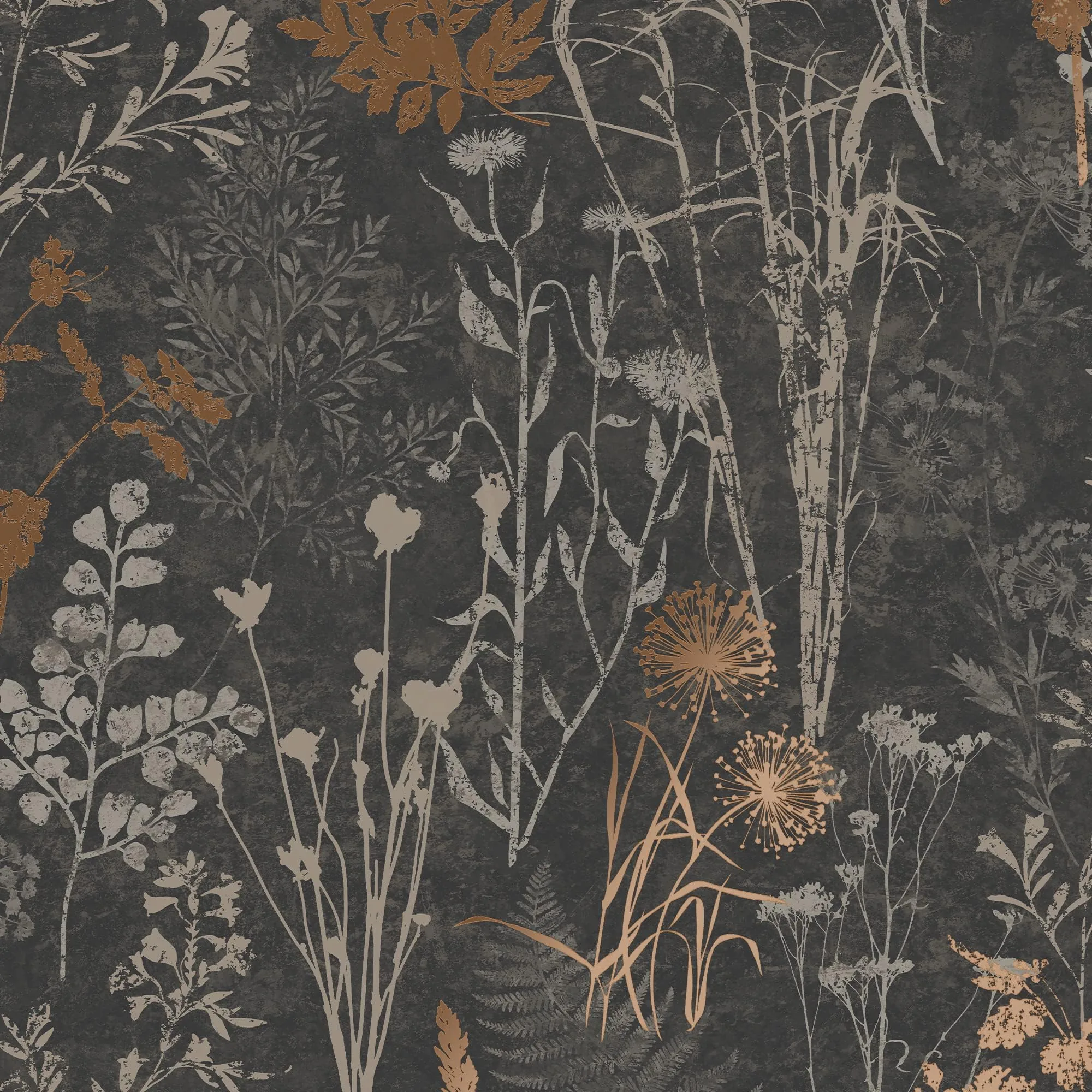 Superfresco Easy Organics Black and Copper Removable Wallpaper Amazon