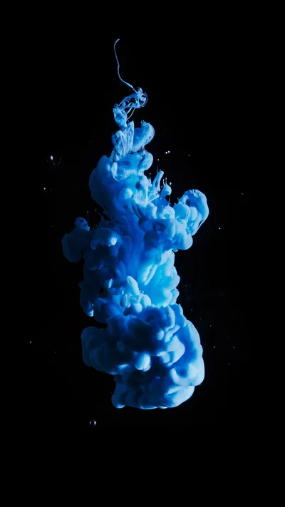 Dark Black And Blue Amoled Wallpapers