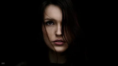 women, Face, Closeup, Black Background Wallpapers HD Desktop and Mobile Backgrounds