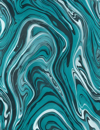 Blue Black Marble iPhone Wallpaper