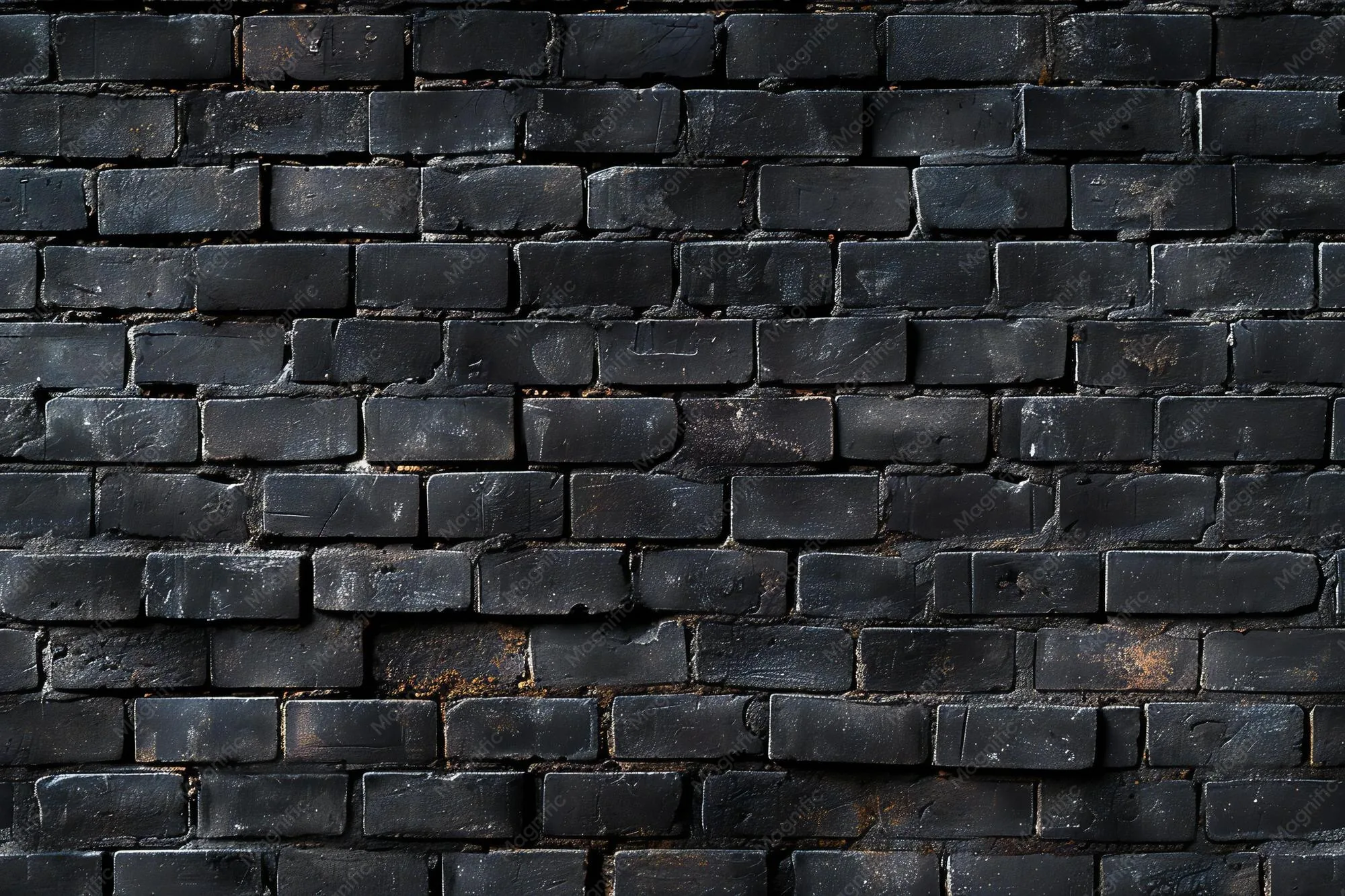Black brick wallpaper HD Wallpaper