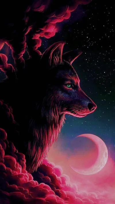 Cool Black Wolf Backgrounds