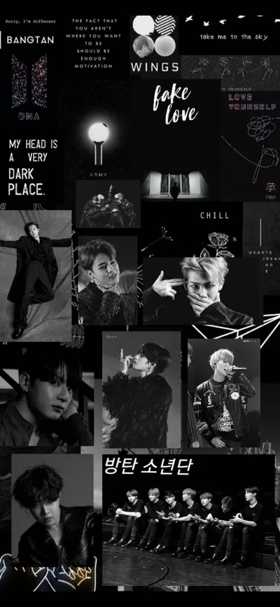 Aesthetic Desktop Wallpaper Black Wallpaper Black Aesthetics