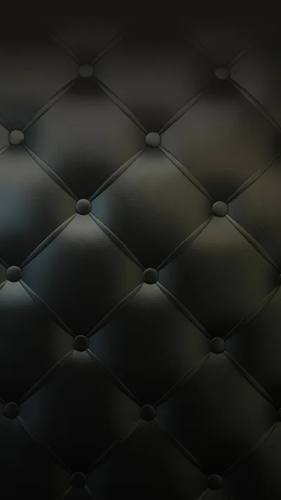 Tufted Leather Buttons in Dark Grey HD Phone Wallpaper