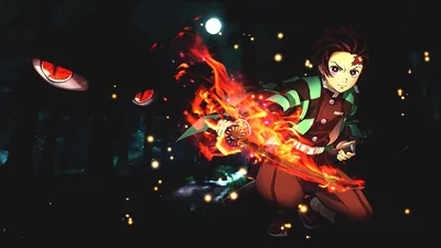 I love Demon Slayer, so i tried to do a wallpaper of it Not my best, but i hope it s good enough for you guys to like