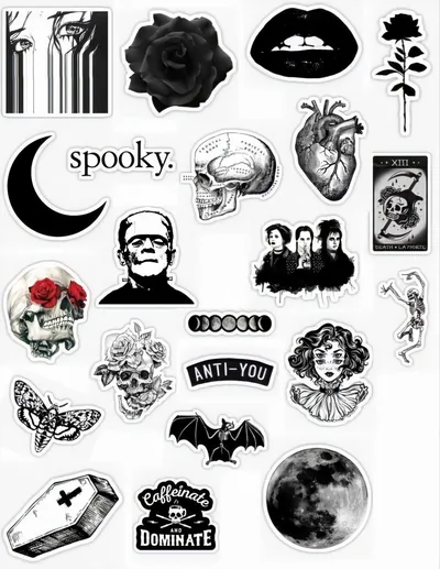 Grunge stickers