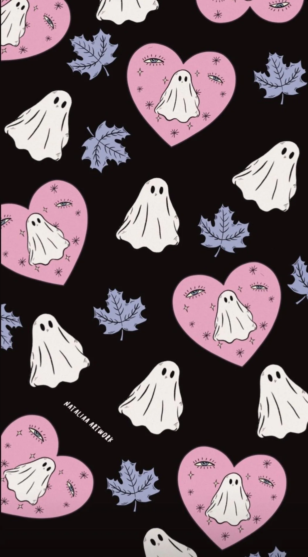 Black Cute Halloween HD Wallpaper