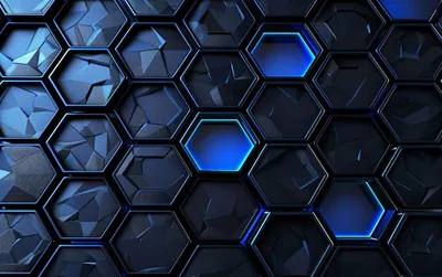 A dark blue background with a dark blue and black pattern
