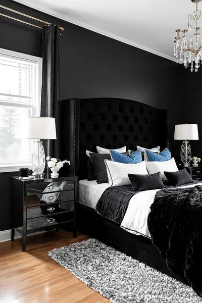 Black Bedroom Ideas 48 Elegant & Moody Designs Edward George