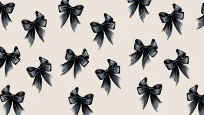 Black Bow Wallpaper For Walls